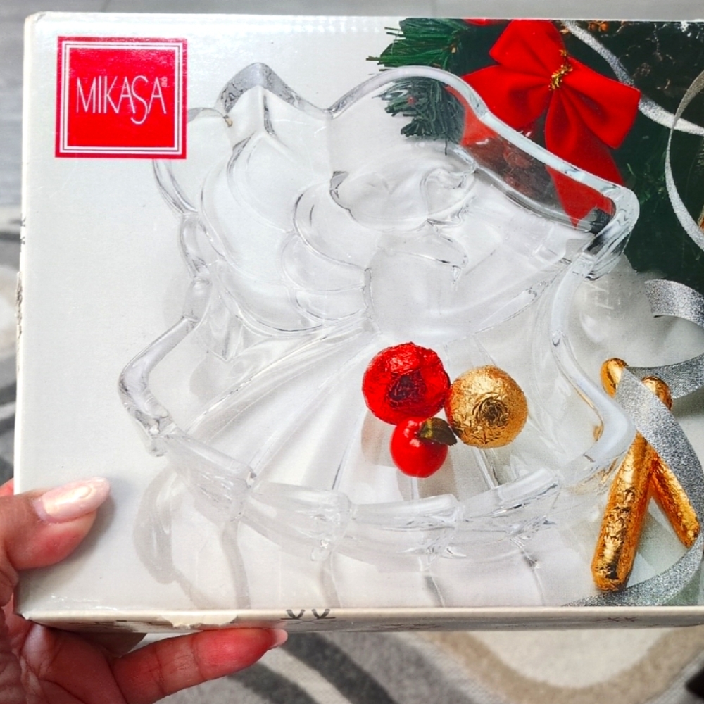 Mikasa Crystal Angel Dish